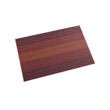 Garvee Lot de 6 sets de table isolants thermiques en PVC rouge 30x45cm, écologiques et antidérapants