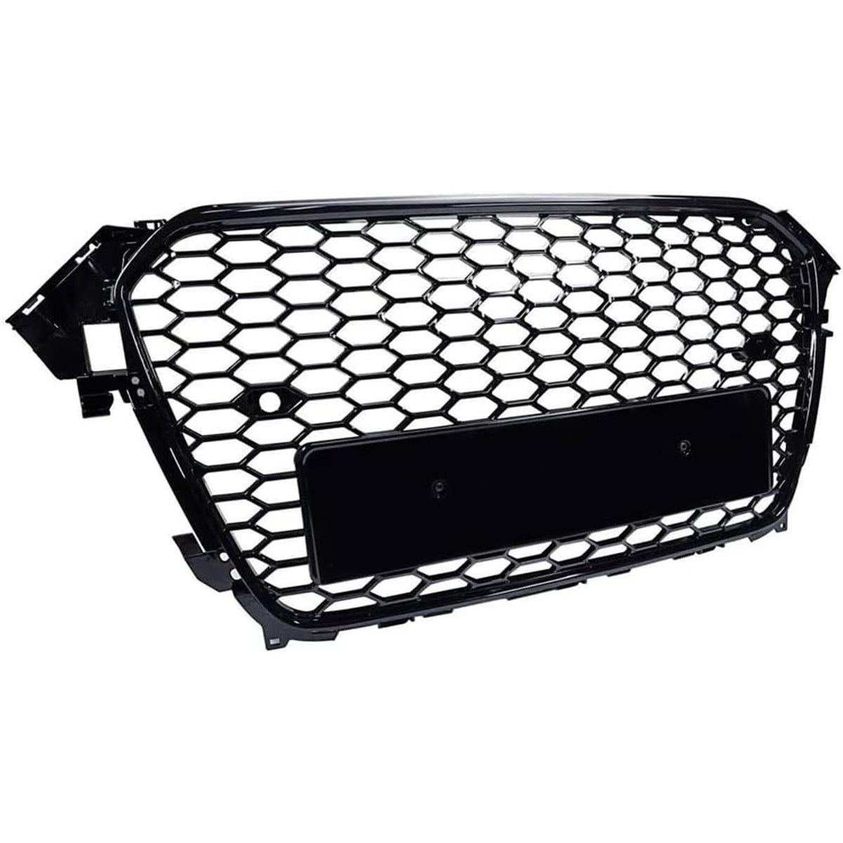 Grille de pare-chocs avant Garvee en nid d'abeille pour Audi A4 B8PA 2013-2016, robuste, ajustement parfait, en plastique, sans logo, modèle européen