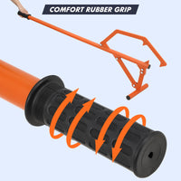 Lève-bûches robuste Garvee, crochet réglable en acier au carbone de 130 cm (51 pouces) pour bûcherons, ouvriers du bâtiment et forestiers. Robuste et portable.