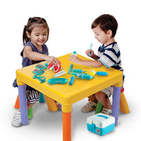 Garvee Jouet de dentiste - Coffret de docteur pour enfants - 20 pièces - Outils réalistes en plastique - Jeu de rôle pour la classe préscolaire