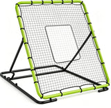 Garvee Filet De Rebond Baseball 120x140cm Avec 3 Angles Réglables Pour Entraînement Solo Baseball Softball Noir - 
