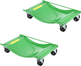 Garvee Chariot de Roue Mécanique 1500 LBS avec Rouleaux en Acier, Levage Puissant, Multi-Directionnel, Portable, Pour Réparation Auto, Acier Robuste, Poignées Portables - 