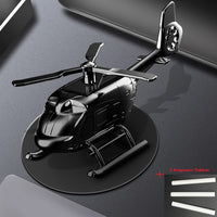 Garvee Désodorisant pour voiture, avion, solaire, rotatif, en plastique, décoration créative, cadeau pour bureau ou maison