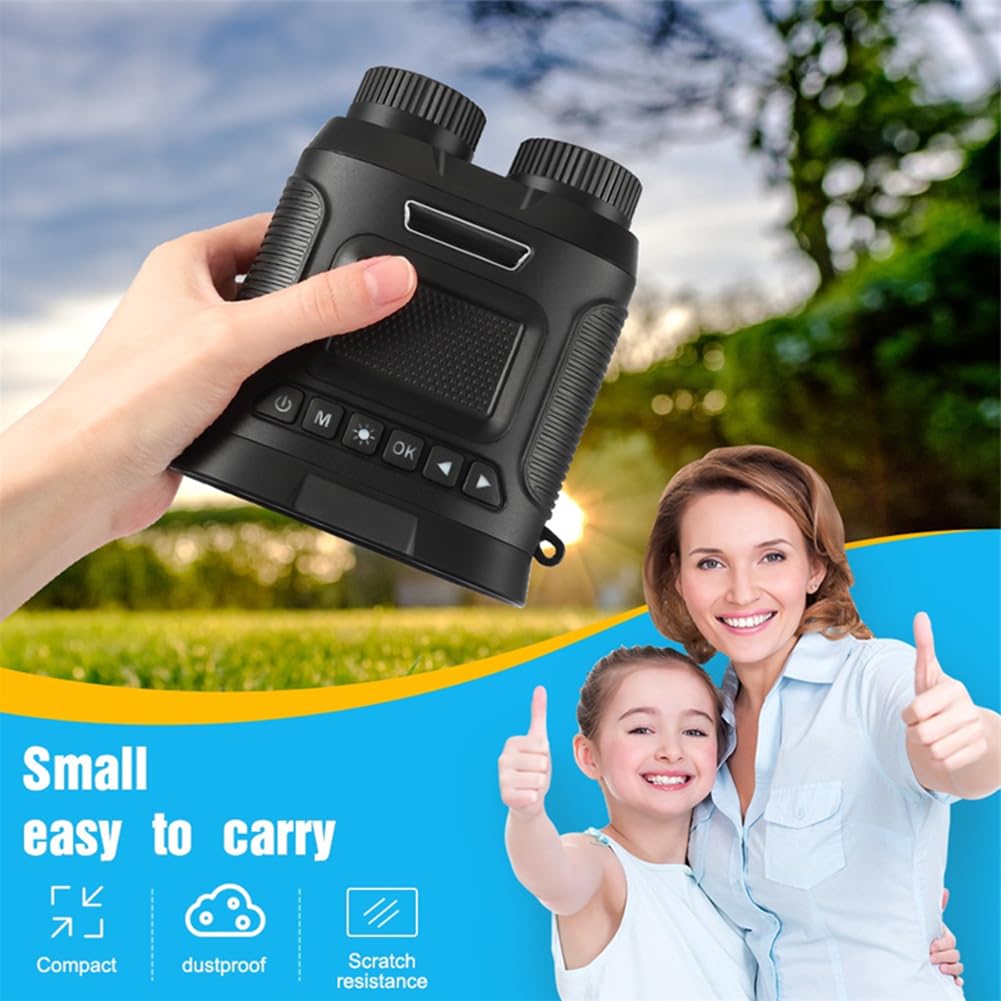 Jumelles infrarouges numériques Garvee 2,5K 40MP avec zoom 8x pour la chasse et le camping, batterie 2500 mAh, robustes
