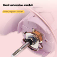 Moulinet de pêche Garvee DX2000S rose, léger et entièrement métallique, pour femmes, eau douce et eau salée, ratio 5.2:1, puissance de freinage 8 kg