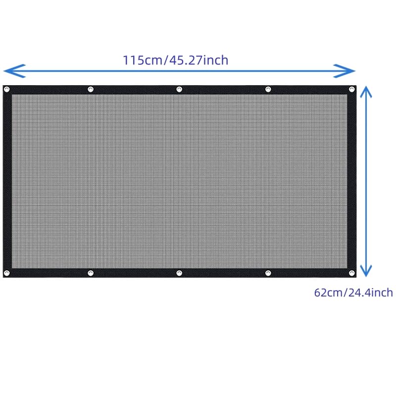 Filet de sécurité pour chien Garvee pour voiture, filet de protection pour coffre, accessoire intérieur universel, 115 x 62 cm, noir