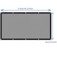 Filet de sécurité pour chien Garvee pour voiture, filet de protection pour coffre, accessoire intérieur universel, 115 x 62 cm, noir