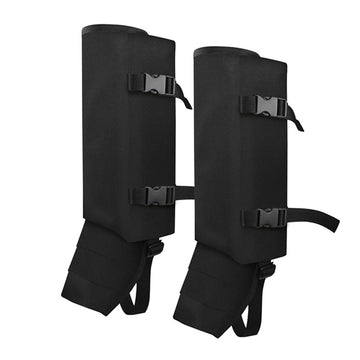 Masque Garvee Vandring pour hommes et femmes, imperméable, résistant aux morsures, ajustable, durable, sans cordon, noir, pour la randonnée et le ski