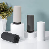 Distributeur de savon en silicone Garvee 240 ml pour la cuisine et la salle de bain, souple, écologique, design moderne et polyvalent.