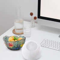 Garvee Epoxyhars Vormen Dienblad Onregelmatig Hars Siliconeen Vorm Kom Fruit Dieblad DIY Sieraden Houder Komvorm