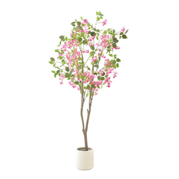 Arbre artificiel d'intérieur Garvee de 1,5 m, réaliste, sans entretien, matériau de haute qualité, pour la maison et le bureau, vert