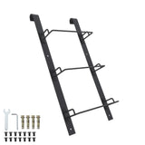 Garvee Échelle De Secours 3 Échelons En Acier Robuste Noir Pour Fenêtre De Sous-Sol 86,9 x 45,5 cm
