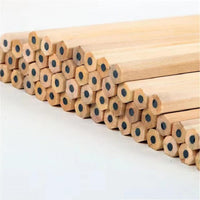Crayons en bois Garvee, lot de 100, mine HB, corps hexagonal, bois naturel, crayons à écrire et à dessiner pour enfants et étudiants