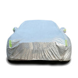 Housse de voiture Garvee, housse d'hiver toutes saisons, imperméable, protection intégrale, Passat 4,9 x 1,9 x 1,55 m, argent