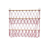 Filet de suspension pour peluche Garvee, grand format, réglable, rangement robuste, fixation d'angle, chambre d'enfant, 70 x 80 cm