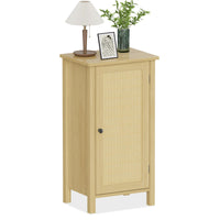 Table de chevet Garvee Farmhouse 40 cm, style bohème moderne, avec tiroir, en bois, pieds robustes, idéale pour la chambre et le salon, compacte
