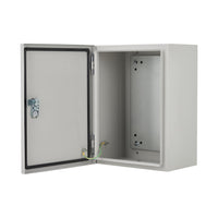 Boîte de jonction électrique extérieure Garvee 12" x 10" x 6" NEMA 4X Acier IP67 Étanche à l'eau et à la poussière Verrouillable pour une utilisation intérieure et extérieure