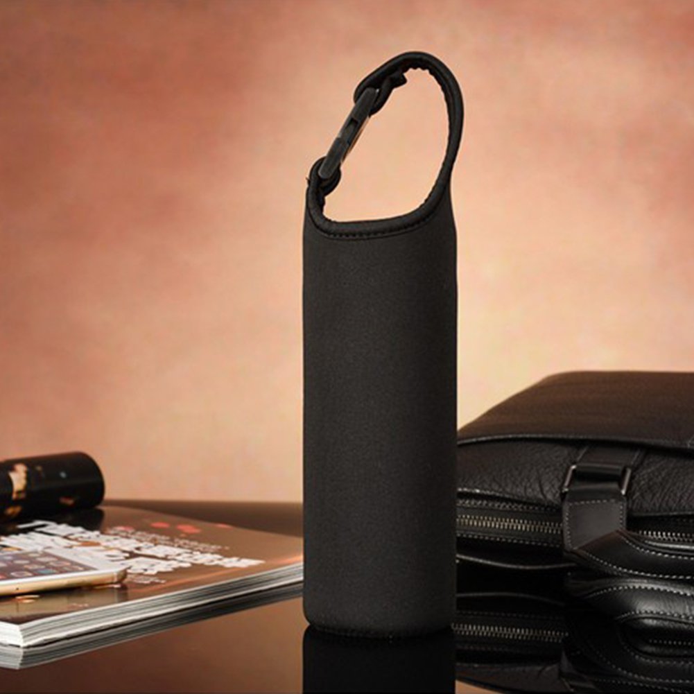 Garvee Funda Para Botella De Agua 500 Ml néoprène Aislante imperméable avec Asa Hebilla Soporte Para Sports Al Aire Libre