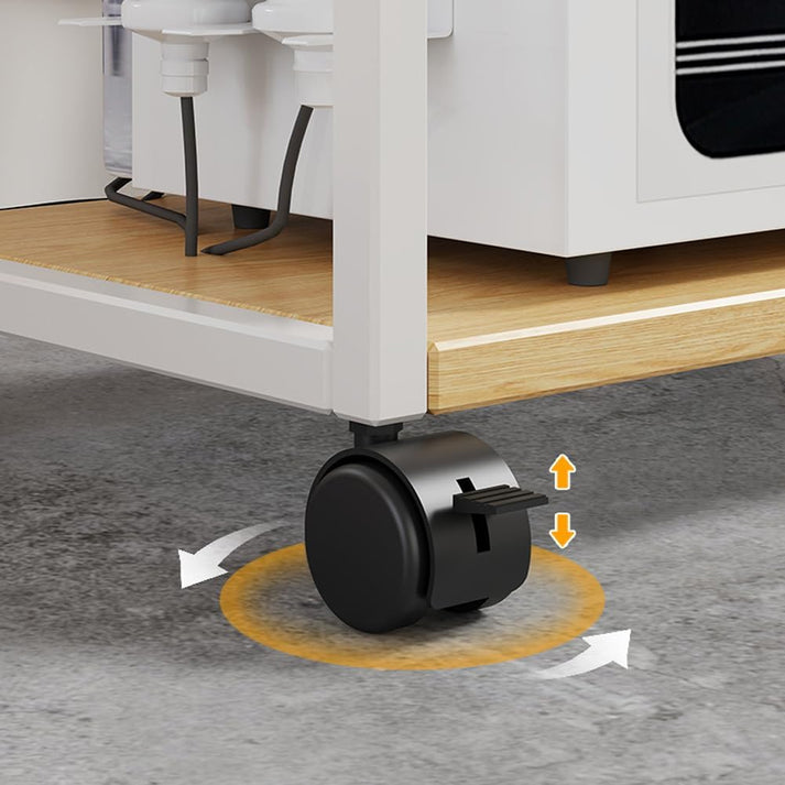 Chariot mince pour imprimante adapté aux petits espaces