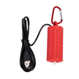Garvee Pompe à Air USB Portable pour Aquarium – Mini Aérateur Silencieux Économe En Énergie – pour Petits Ou Moyens Aquariums et Pêche – Accessoires Inclus – Rose - Rouge