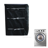 Housse de sèche-linge Garvee pour sèche-linge à chargement frontal, tissu Oxford 210D, imperméable avec fermeture éclair, pour cuisine extérieure et usage domestique, grande taille (85 x 60 x 60 cm)