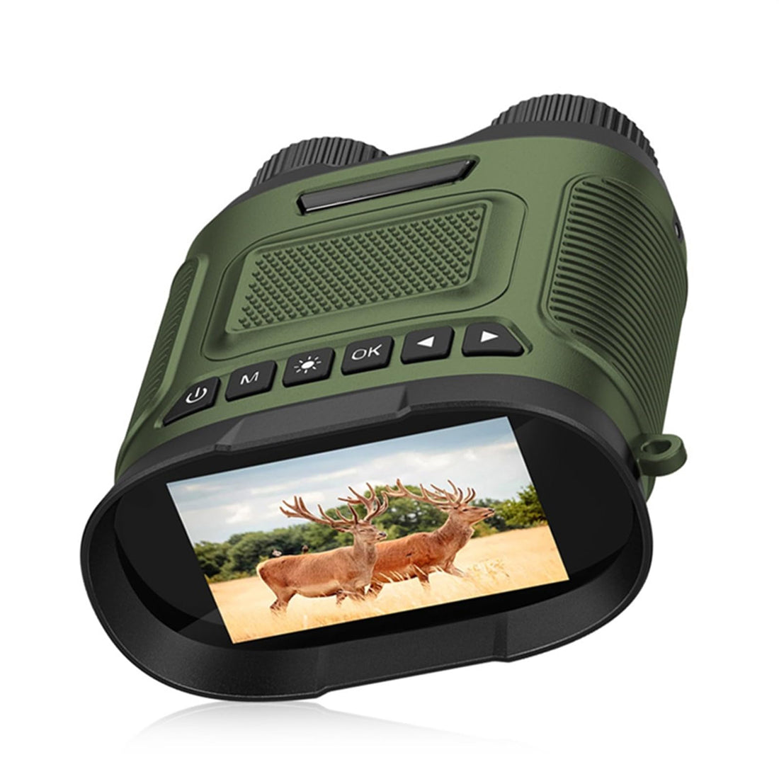 Jumelles de vision nocturne Garvee 2,5K 40MP numériques IR zoom 8x étanches et portables pour la chasse, l'observation des oiseaux et le camping
