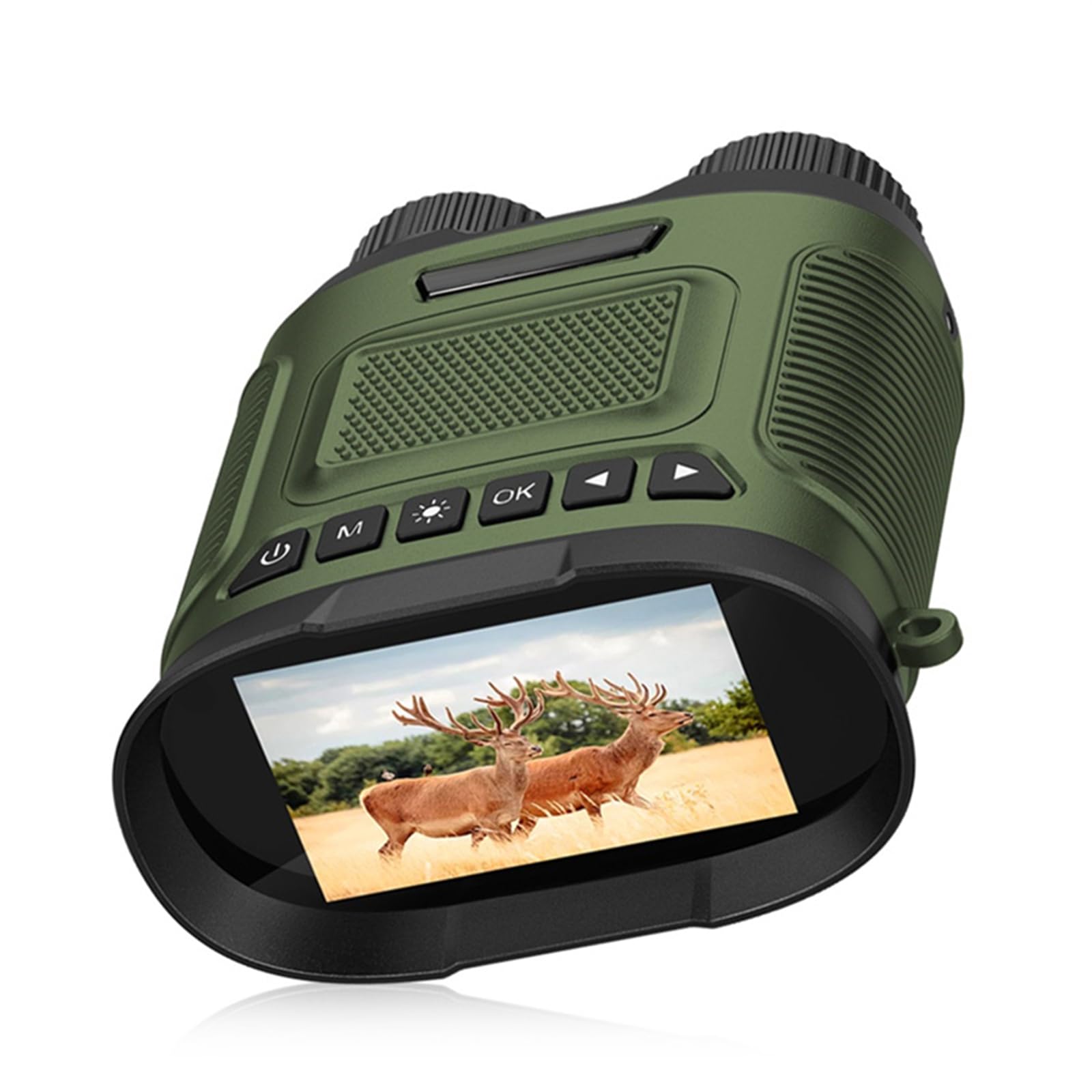 Jumelles de vision nocturne Garvee 2,5K 40MP numériques IR zoom 8x étanches et portables pour la chasse, l'observation des oiseaux et le camping