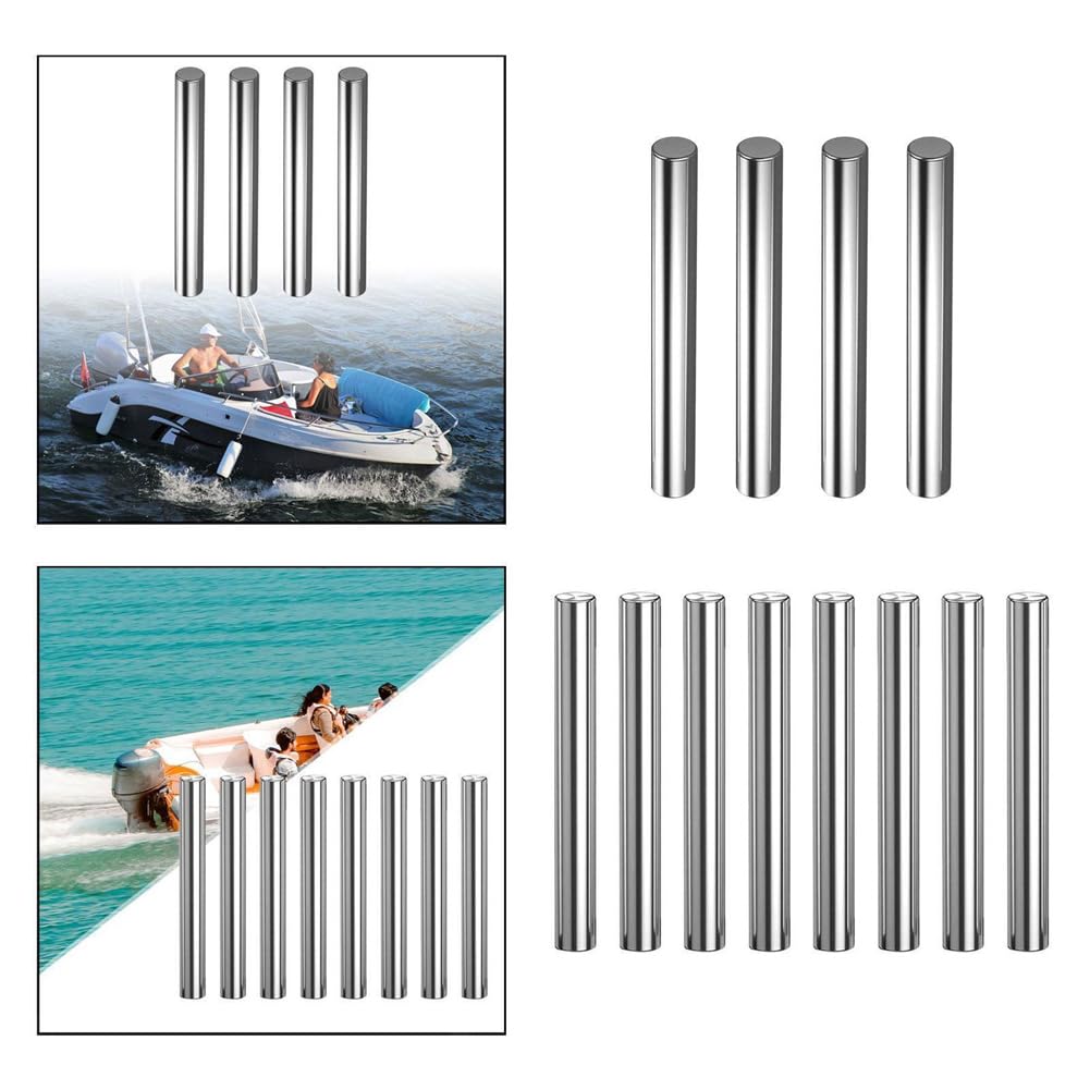 Vis d'entraînement en acier inoxydable pour moteurs Minn Kota MKP-2 à MKP-37, lot de 8, robustes et résistantes à la corrosion, accessoires pour vis d'entraînement, sports nautiques