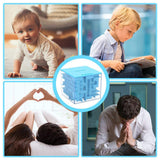 Coffret de tirelires labyrinthe Garvee, casse-tête intelligent pour enfants et adultes, 8 x 8 x 8 cm, coloré - 