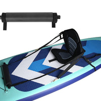 Repose-pieds Garvee pour kayak, universels, réglables, légers et rembourrés, pour bateaux et kayaks gonflables, noirs, 2 sangles