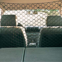 GARVEE Filet de séparation de coffre pratique pour animaux de compagnie, barrière de sécurité pour chien en voiture, 120 x 70 cm, noir