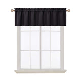 Garvee Rideaux Occultants Courts 2 Pièces Pour Petites Fenêtres Cuisine Polyester Facile À Nettoyer Gris - 