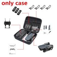 Étui de transport Garvee pour drones E58, JY018, JY019, GW58, X6, E010, E010S, E013 et E5 - Bras pliable, robuste et léger - Noir - Usage extérieur