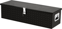 Garvee Coffre à Outils Aluminium 99 cm, Rangement Verrouillable Sous Siège, Étanche et Antirouille, Poignée Latérale, pour Pickup, SUV et Fourgon