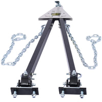 Barre de remorquage amovible Garvee 5000 LB, réglable de 0 à 42,5 pouces, en acier, pour Jeeps, SUV, camping-cars et remorques