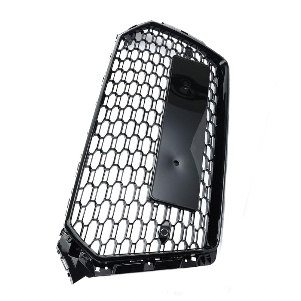 Grille de pare-chocs avant Garvee en nid d'abeille pour Audi A4L RS4 2017-2019, design sportif, ABS résistant, noir