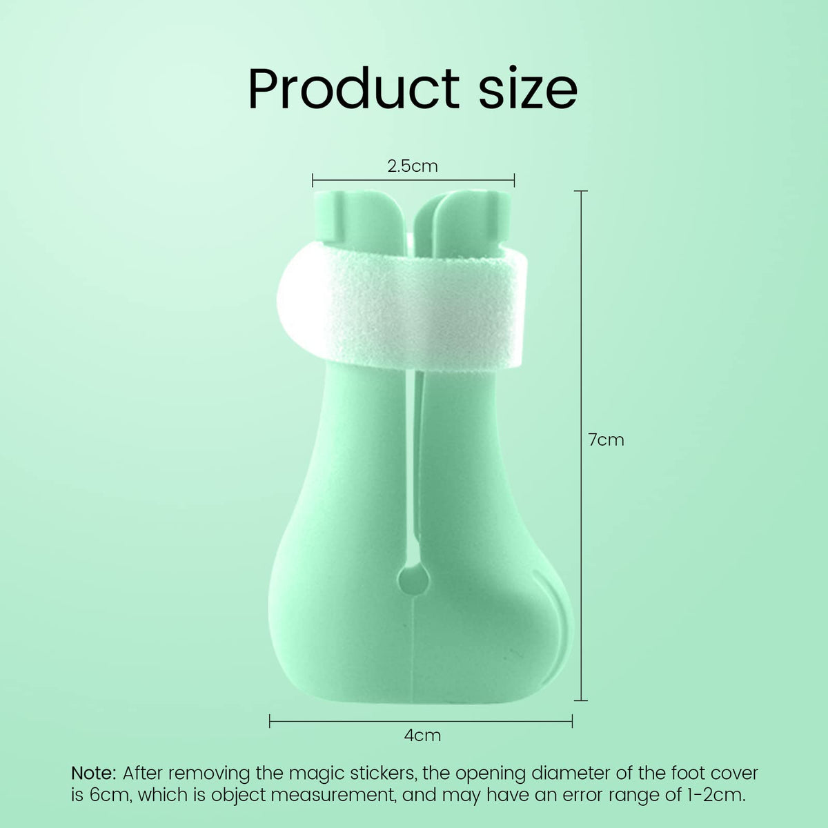 Garvee Protège-griffes pour chats, lot de 4, en silicone, réglables, verts, pour le toilettage et le bain des chats.