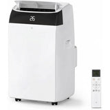 Garvee Climatiseur Mobile 3 en 1 10 000 BTU R290 avec Télécommande et Minuterie 24 h, pour Pièces jusqu’à 46 m², Blanc - Blanc