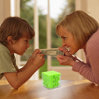 Coffret de tirelires labyrinthe Garvee, casse-tête intelligent pour enfants et adultes, 8 x 8 x 8 cm, coloré