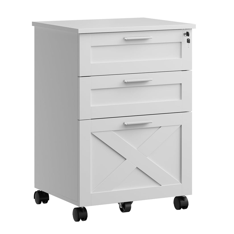 Meuble à dossiers robuste en bois pour maison et bureau
