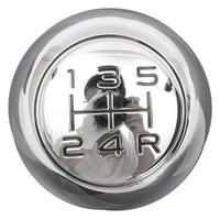 Pommeau de levier de vitesses Garvee 5 vitesses chromé MT pour voitures, durable, résistant aux rayures, universel, intérieur de voiture