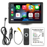 Garvee autoradio MP5 18 cm avec écran tactile, mains libres et Android Auto, noir, installation au tableau de bord