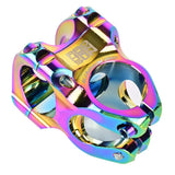 Potence courte Garvee CNC 35 mm en alliage d'aluminium haute résistance pour VTT et vélo de route, 31,8 mm x 28,6 mm, couleur 559 - 