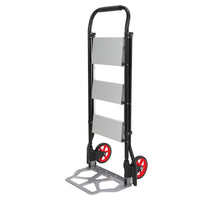 Échelle à 3 marches Garvee et diable pliable en aluminium, capacité de 100 kg, pour la maison et la cuisine