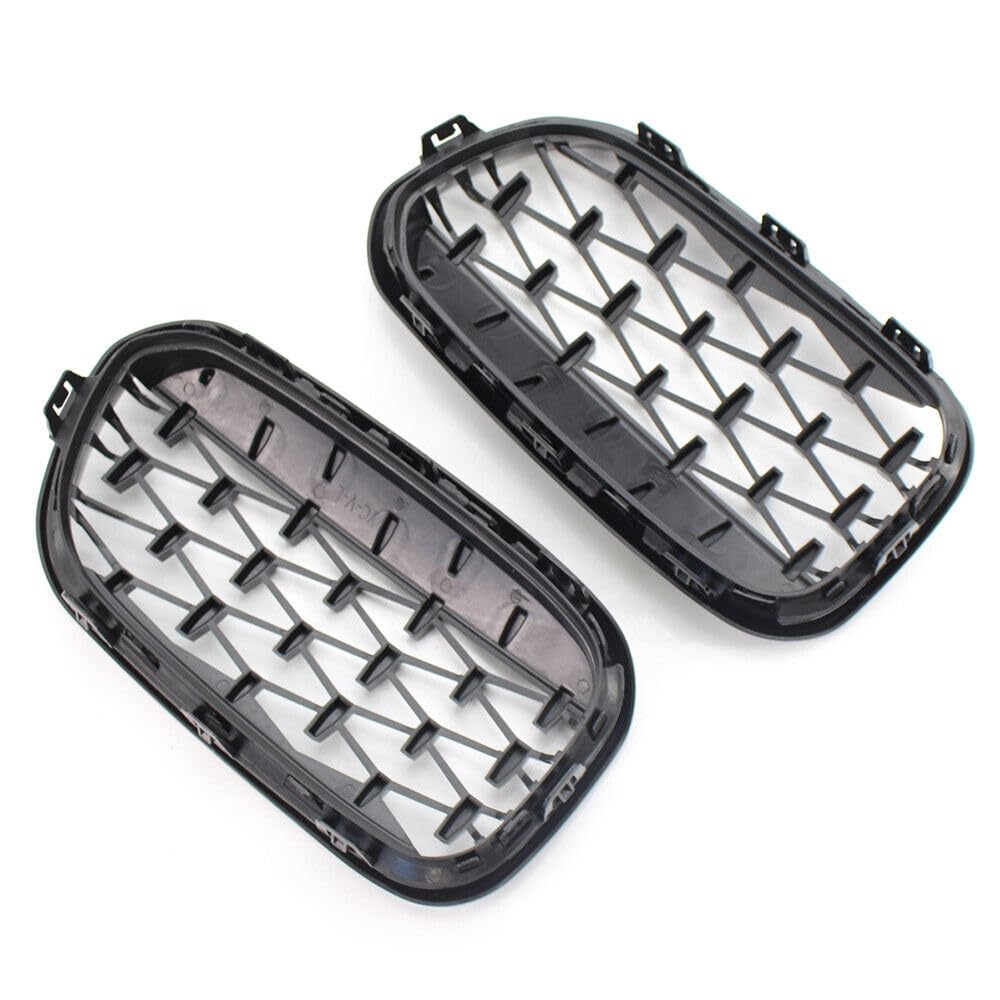 Calandre avant noire brillante Garvee Creyteg F20 compatible avec BMW Série 1 F20 F21 (2011-2014)