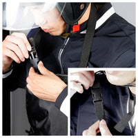 Housse universelle pour jambes de scooter Garvee, couverture imperméable doublée en polaire pour scooter, idéale par temps froid et pluvieux, housse multifonctionnelle pour jambes de fauteuil roulant, noire