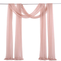 GARVEE Tissu transparent pour arche de mariage 2 x 18 pi (70 x 550 cm), blanc, idéal pour la photographie en extérieur