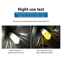 Lunettes de conduite de nuit polarisées Garvee pour hommes et femmes avec protection UV400 contre l'éblouissement, idéales pour la conduite, la randonnée, le golf, la pêche et les sports de plein air - Jaune