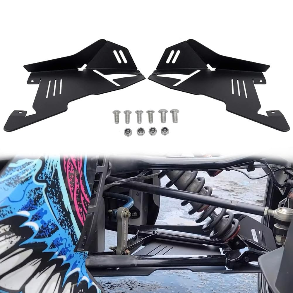 Garde-boue avant Garvee en aluminium pour Can-Am Ryker 600/900 Sport et Rally, robustes, légers et résistants aux intempéries, accessoires moto, gauche et droite