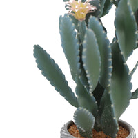 Garvee Cactus artificiel 91cm, grande plante décorative en plastique vert, aspect naturel pour salon, bureau et entrée